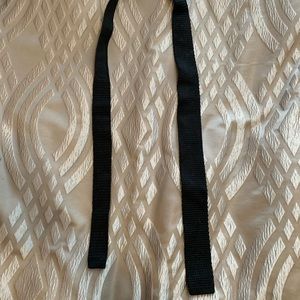 🤪 3 for $25 1901 Black Necktie 100% cotton knit